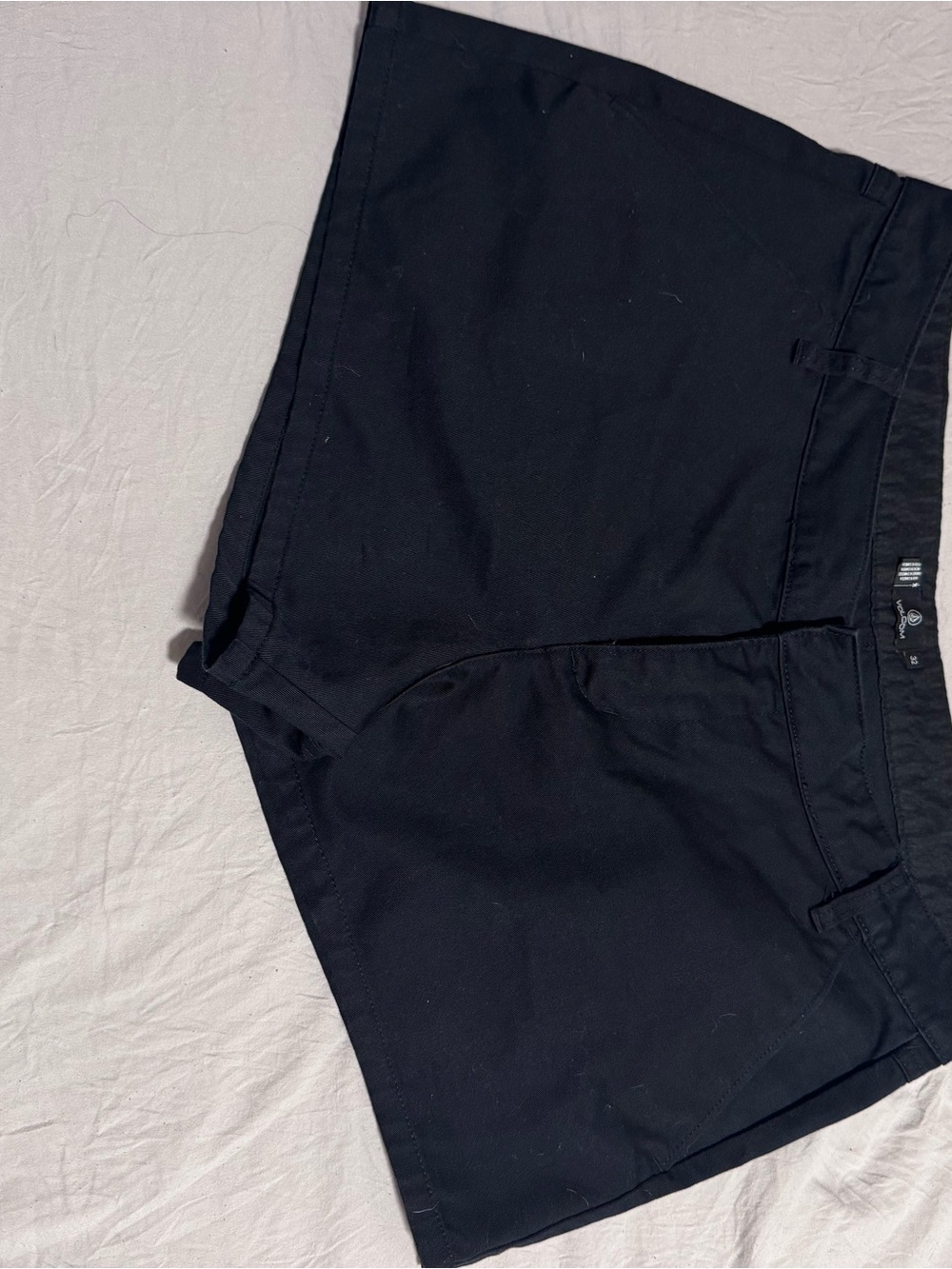Volcom Black Women's Bermuda Shorts
